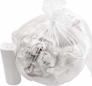 浴室のくずかごの台所のために完全な漏出防止の明確な4ガロンのゴミ箱はさみ金100Pk小さいCorelessのプラスチックごみ袋