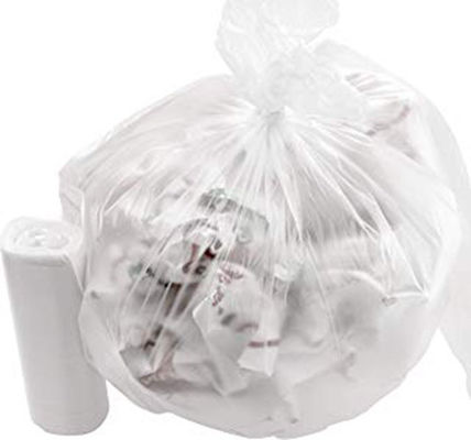 4つのガロンの小さいごみ袋の浴室のごみ袋の明確なプラスチックくずかごは家およびオフィスの大箱200の計算のためのはさみ金できます