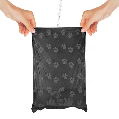 Compostable eco友好的なペットpoo袋の小犬の無駄はディスペンサーの注文のcmykによって印刷される船尾袋のホールダーと袋に入れます