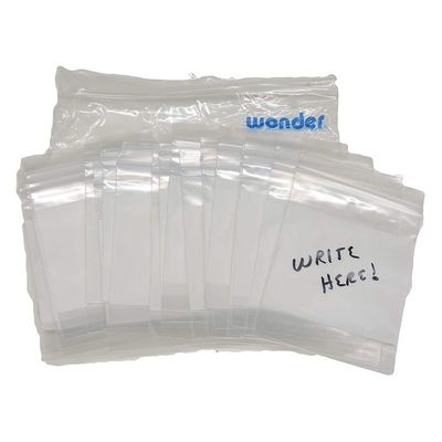 習慣によって印刷される防水ジップ ロック式袋、再生利用できるプラスチックの包装袋