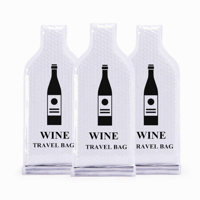 漏出証拠の気泡緩衝材のワイン袋、再使用可能なワイン・ボトルの保護装置