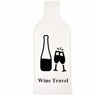 ポリ塩化ビニールのプラスチック気泡緩衝材のワイン袋、旅行のためのアルコール飲料のびんの保護装置