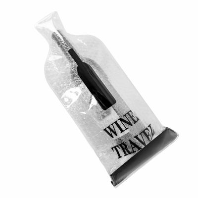 三重のシールの保護気泡緩衝材のワインは旅行のための環境に優しい袋に入れます