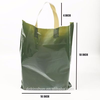 習慣は安いギフトのプラスチックによって型抜きされるHdpeの買い物袋を印刷するロゴを所有します