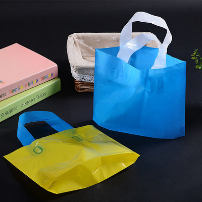 衣服の店のための個人化されたプラスチック買い物袋