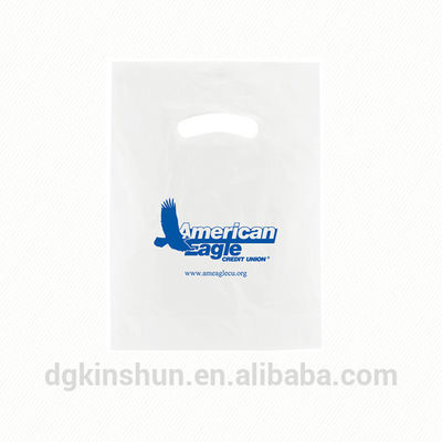 LDPE/HDPEの食料雑貨品店/ブティックのためのプラスチック再使用可能な買い物袋の注文のロゴ