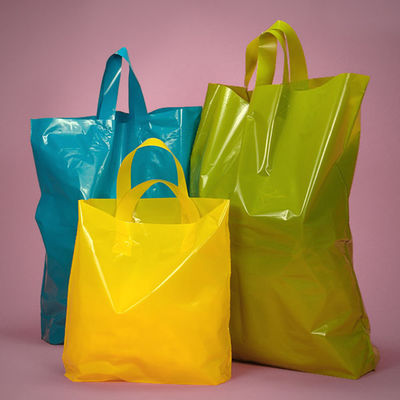 環境に優しい注文のロゴのハンドルと生物分解性再使用可能な買い物袋