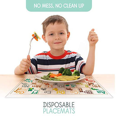 ポリ塩化ビニールの自由なプラスチック夕食Placematsの赤ん坊のための使い捨て可能なテーブル マット