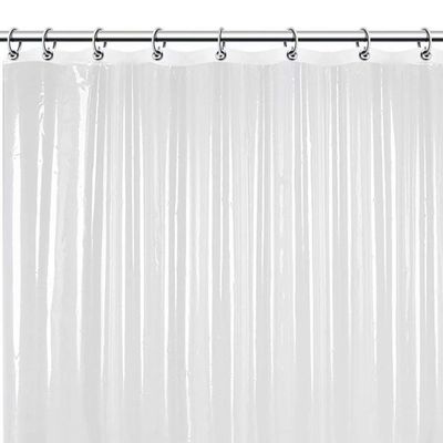 卸し売り明確で透明なPEVAのプラスチック防水厚く使い捨て可能なシャワー・カーテン