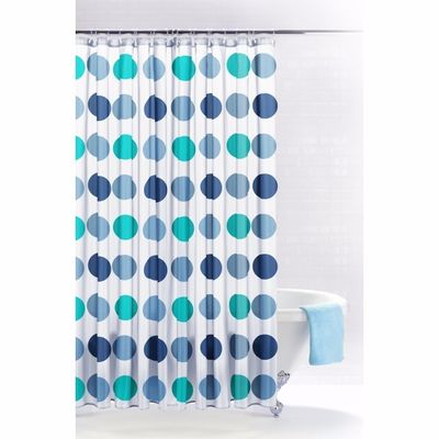 家のために洗濯できる注文の印刷PEVAの流行の防水シャワー・カーテン