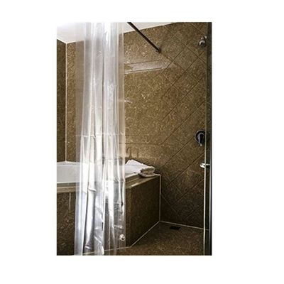 べと病抵抗力があるPEVAの流行の防水シャワー・カーテン、明確なプラスチック シャワー・カーテン