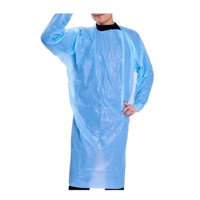 使い捨て可能な検疫の保護ガウン-完全なボディ分離の青いガウンのスーツ（20パック）