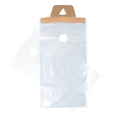 プラスチック明確な防水および安全なドア・ノブのハンガーはNewspapaer多袋を袋に入れる