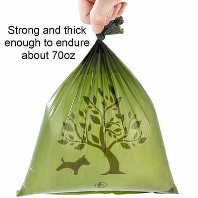 Eco友好的なCompostable犬の無駄袋、100%生物分解性のプラスチック犬袋