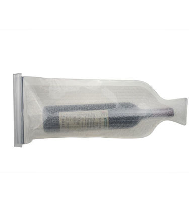 再生利用できる気泡緩衝材のワイン/びんのための気泡緩衝材の袖は袋に入れます