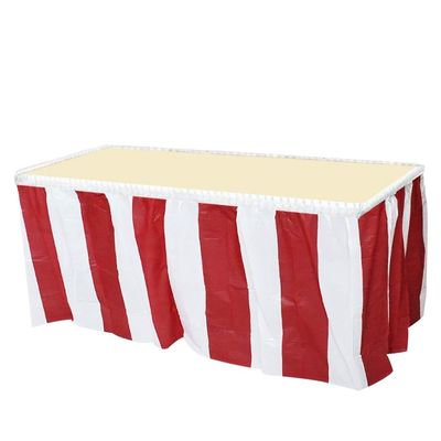 使い捨て可能な党でき事の供給、国旗様式党テーブルのスカート