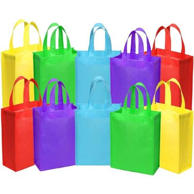 PEのプラスチック注文のロゴの型抜きされたハンドルが付いている再使用可能な買い物袋