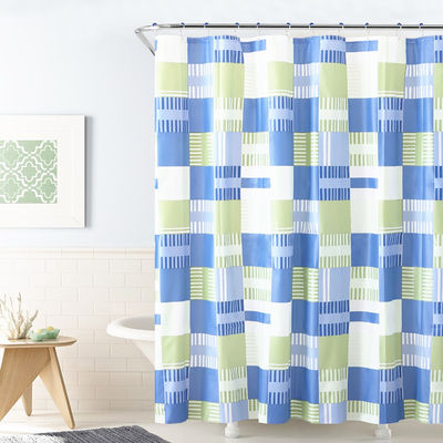 耐久PEVAの流行の防水シャワー・カーテン、顧客用シャワー・カーテン