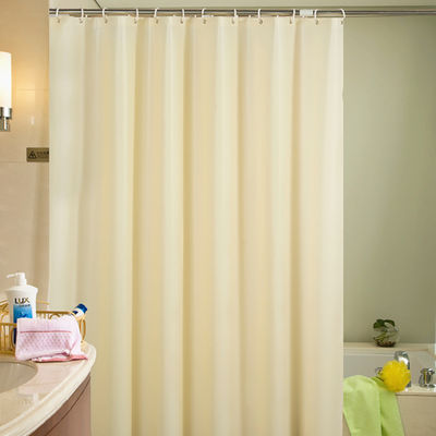 非有毒なPEVAのシャワーはさみ金、水防水加工剤の生地のシャワー・カーテン