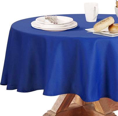 宴会のための防水注文の印刷のテーブル掛けPEVAのプラスチック円卓会議の布