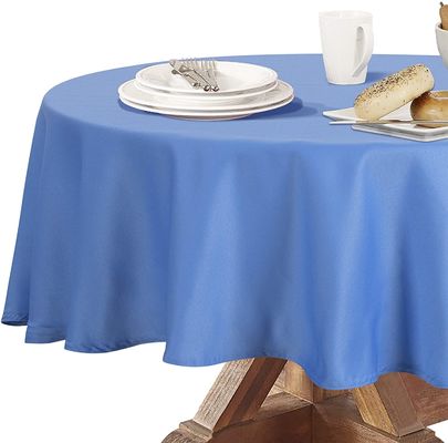 宴会のための防水注文の印刷のテーブル掛けPEVAのプラスチック円卓会議の布