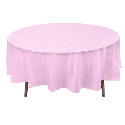 きれいなテーブルのための安い優れた注文の印刷PEVAのプラスチック円卓会議の布