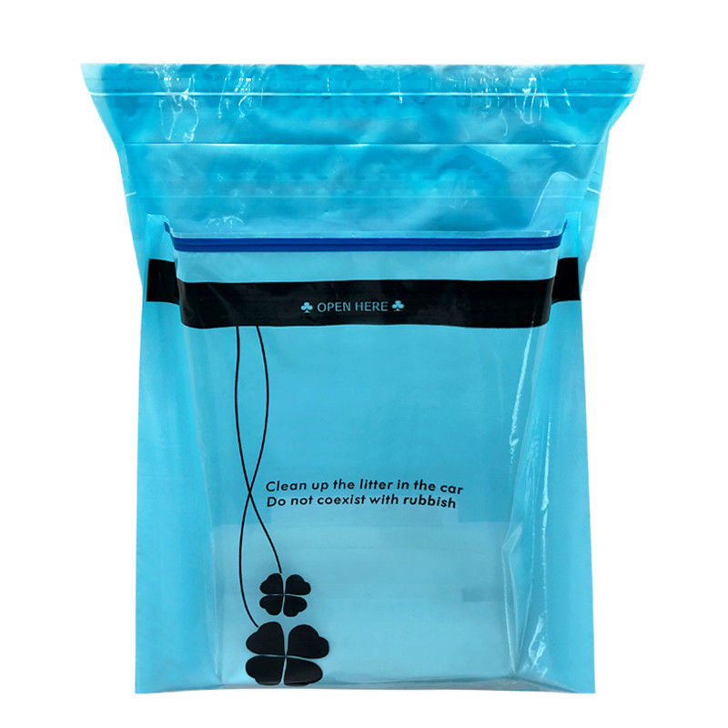 PEプラスチック使い捨て可能な車の生物分解性を防水するごみ袋
